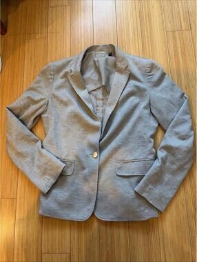 Uniqlo Knit Blazer Womens M Unlined